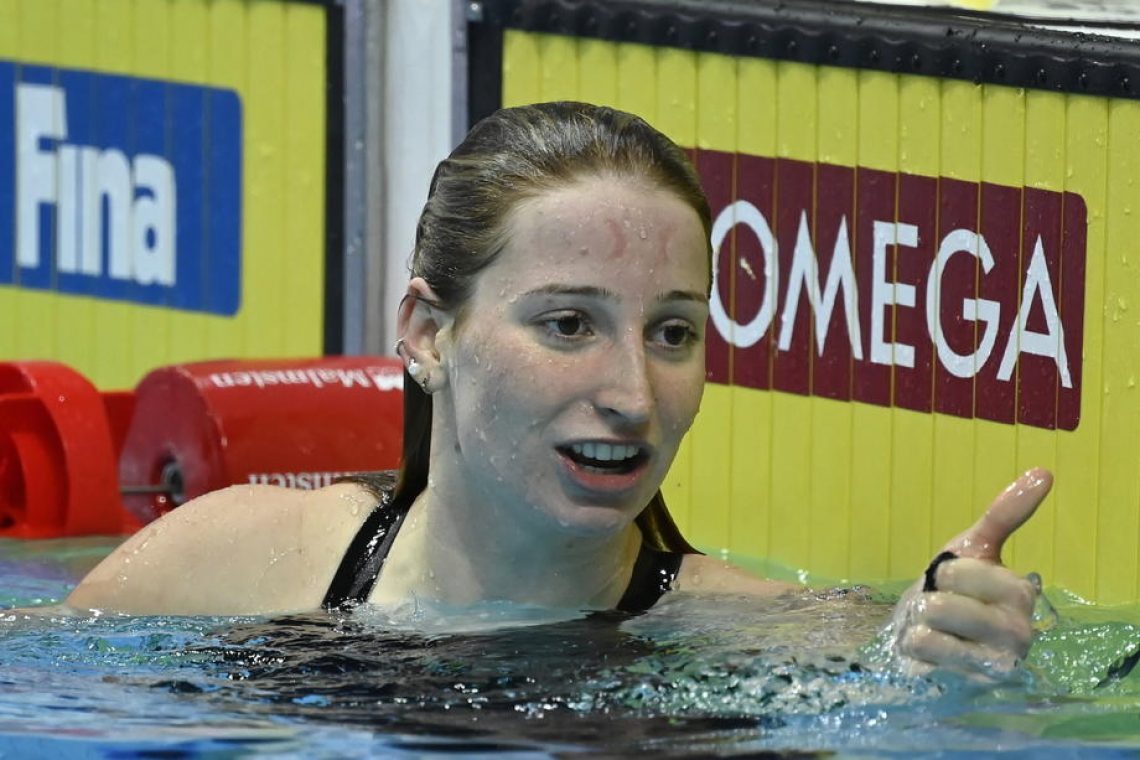 O'Callaghanova kraljica na 100 m prosto, prvenstvo najstnikov