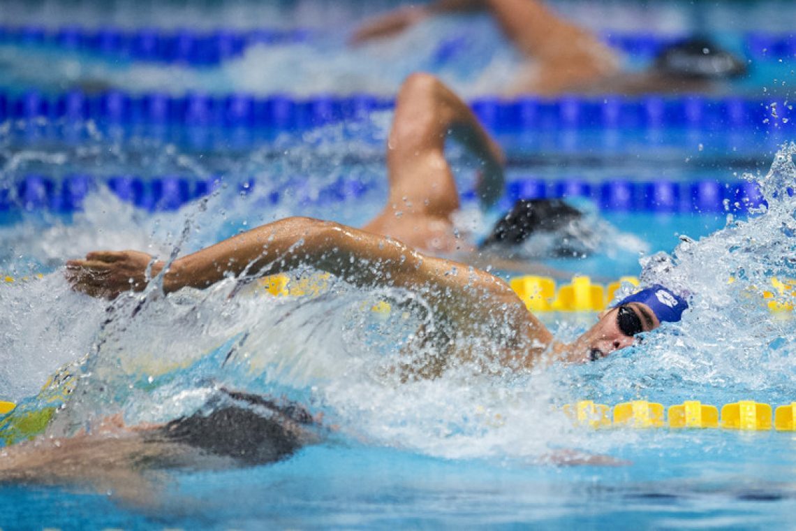 Janja Šegel s tretjim časom v polfinale na 100 m prosto