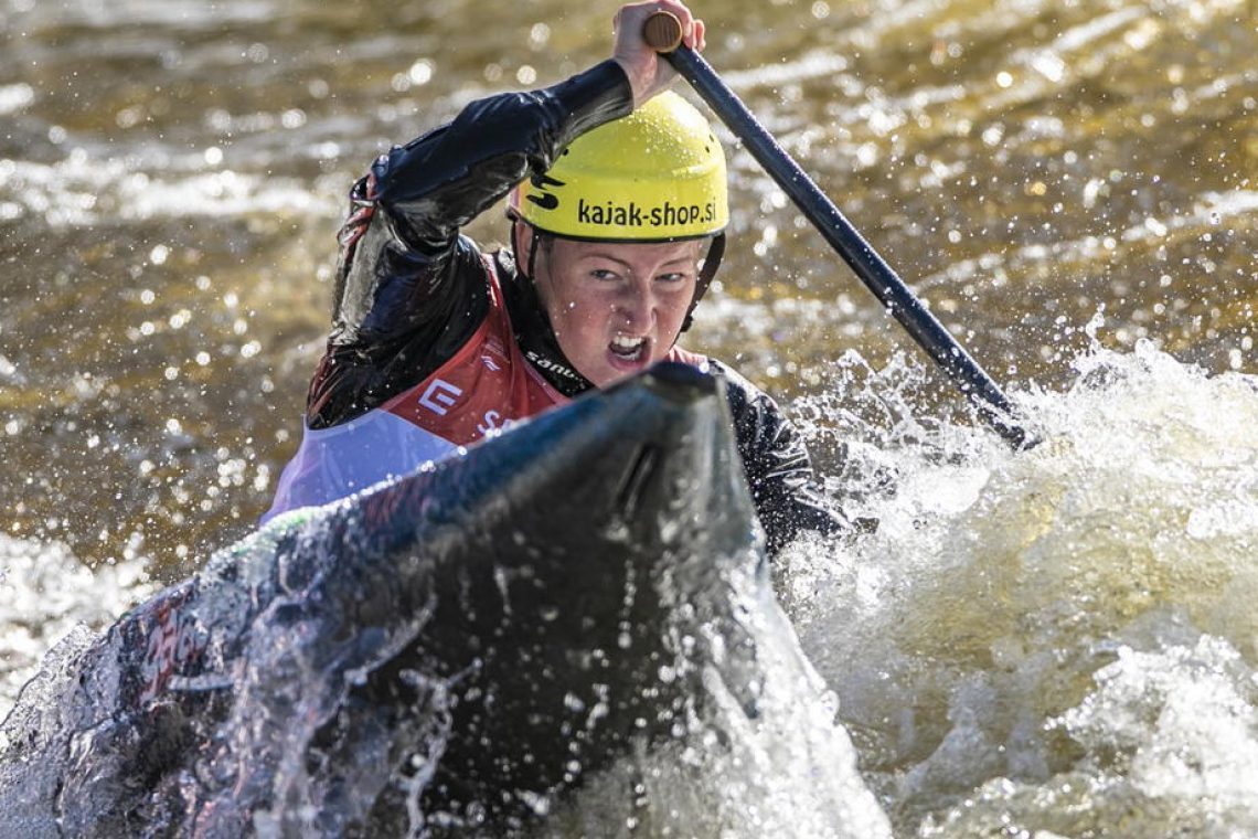 Evi Alini Hočevar 56 stotink sekunde zmanjkalo za finale