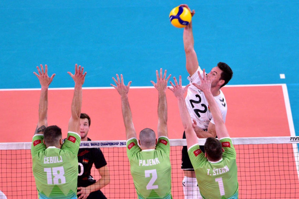 Odbojkarji še drugič proti Nemčiji, tokrat za četrtfinale SP