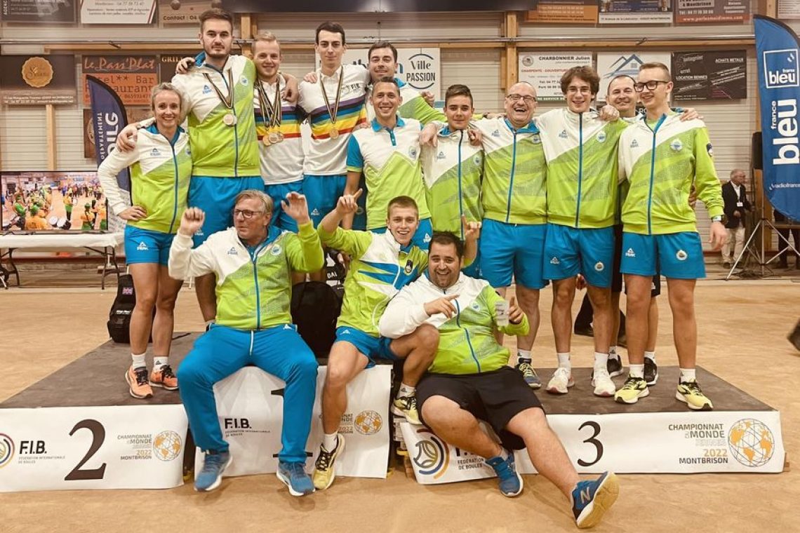 Slovenci trikrat srebrni in dvakrat bronasti na balinarskem SP