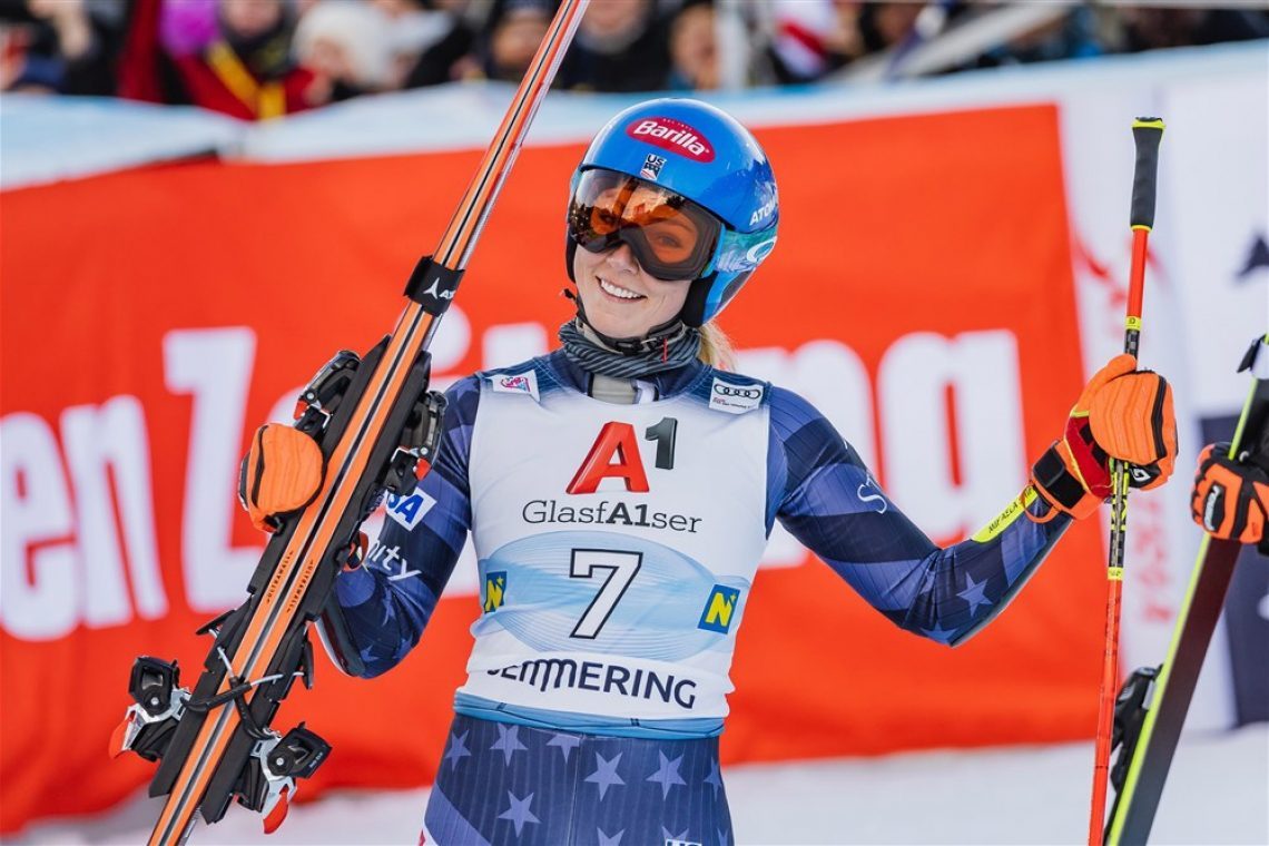 Mikaeli Shiffrin dvojček veleslalomskih zmag, Ana Bucik 14.