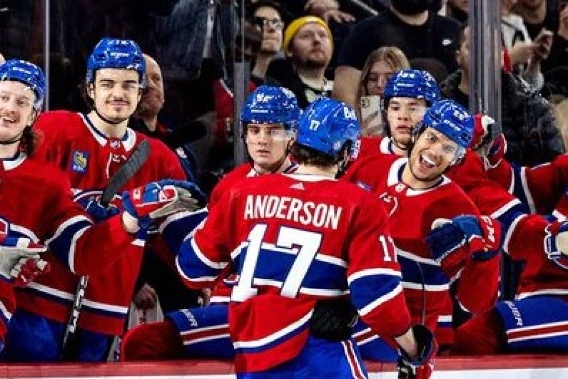 Montreal presenetil Winnipeg, trije goli Hayesa