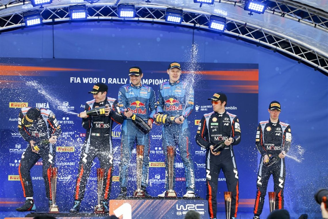 Tänak vrnitev k Fordu kronal z zmago na reliju po Švedski