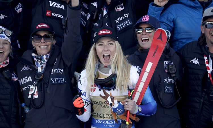 Shiffrin prvič svetovna prvakinja v veleslalomu, slabši finalni nastop Bucik in Dvornik
