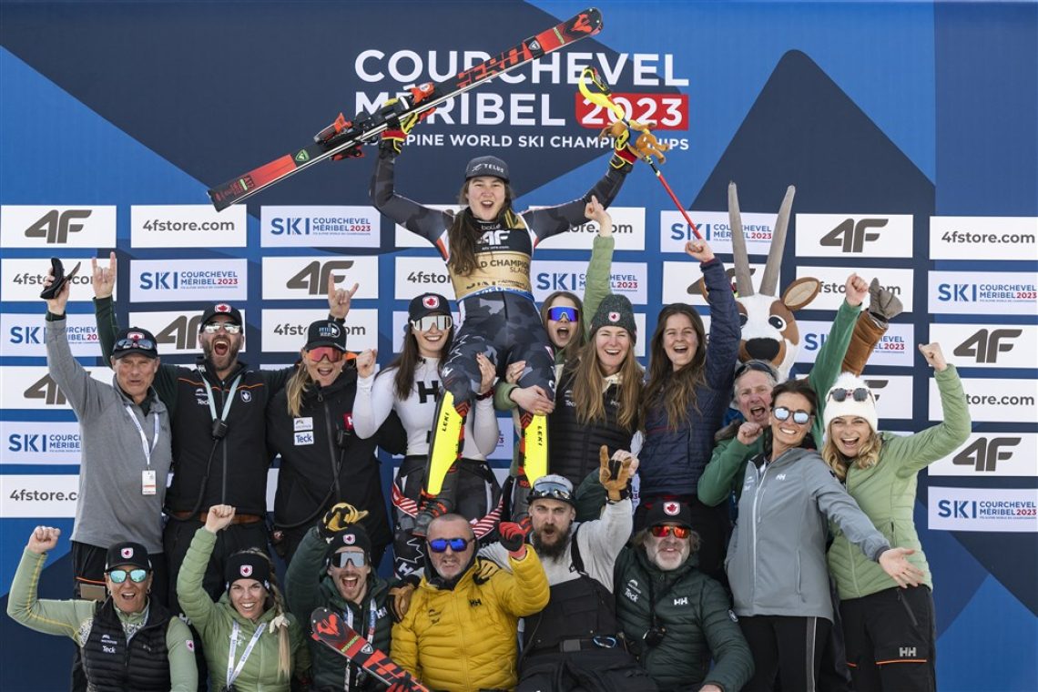 Kanadčanka St-Germain presenetila Shiffrin za slalomski naslov