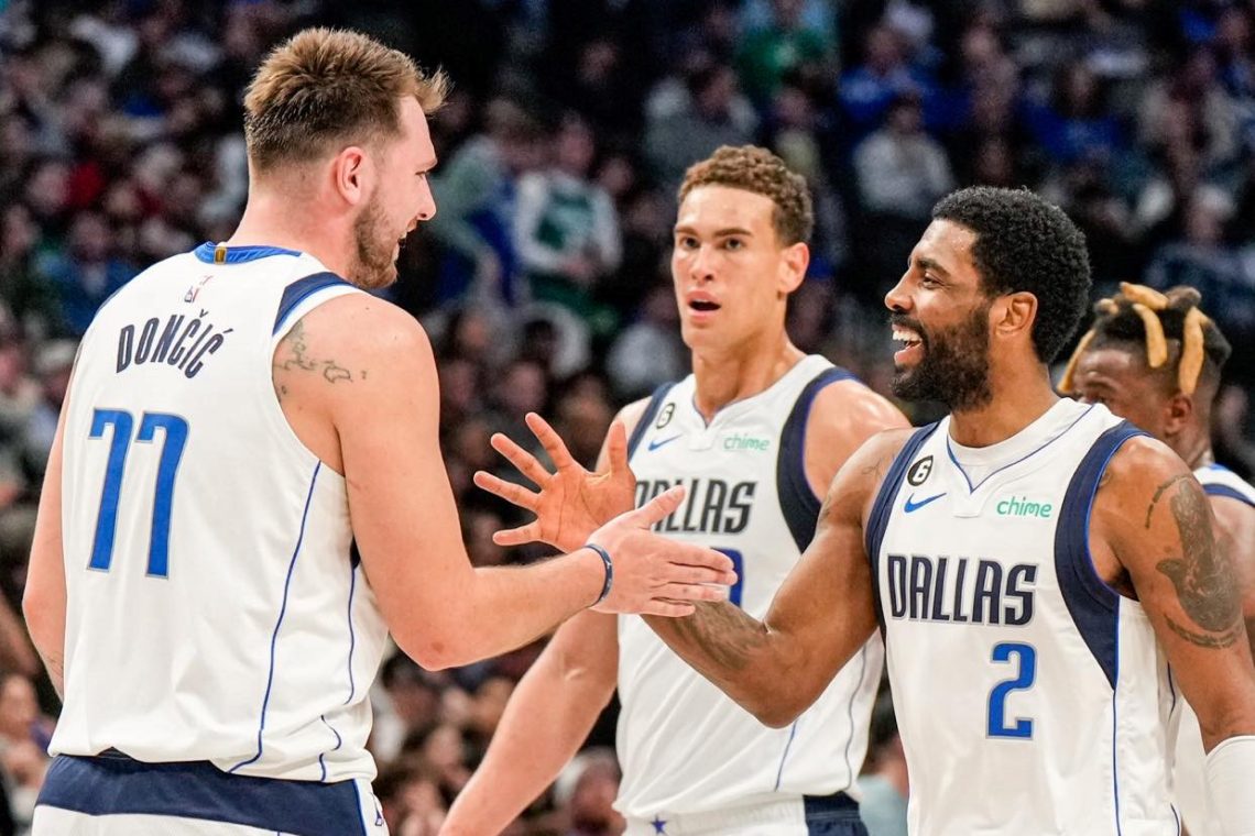 Luka Dončić in Kyrie Irving potopila San Antonio