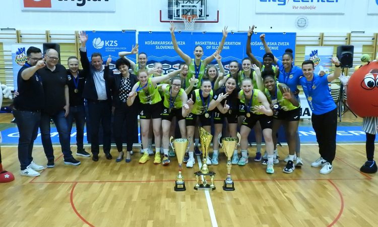 Košarkarice Cinkarne Celje prve finalistke pokala Slovenije