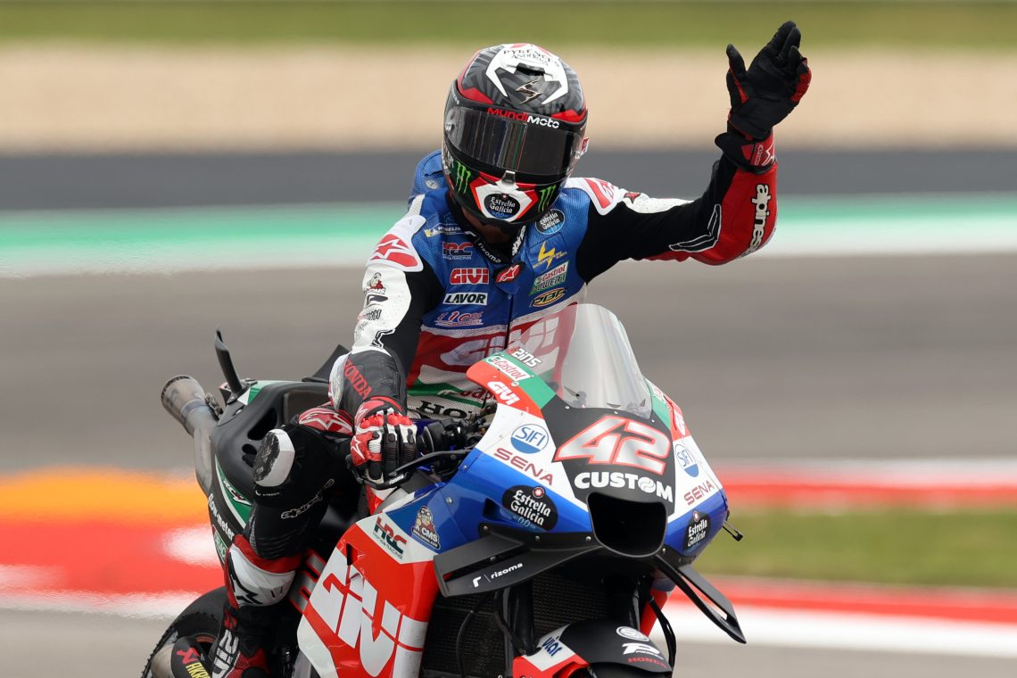 Alex Rins do zmage na dirki za VN Amerike