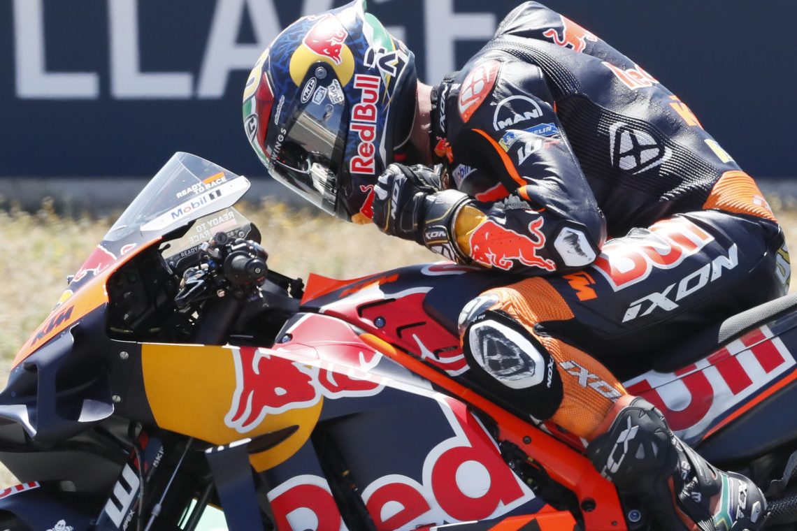 Brad Binder zmagovalec prekinjene sprinterske preizkušnje v Jerezu,