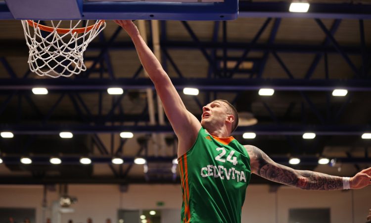 Cedevita Olimpija v finalu lige Nova KBM povedla 1:0