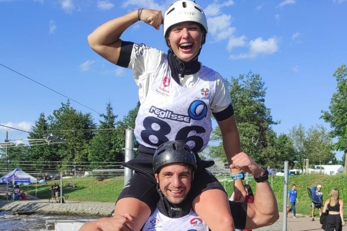 Tim Novak in Ana Šteblaj zmagala, Žnidarčič tretji na svetovnem pokalu v sprintu na divjih vodah