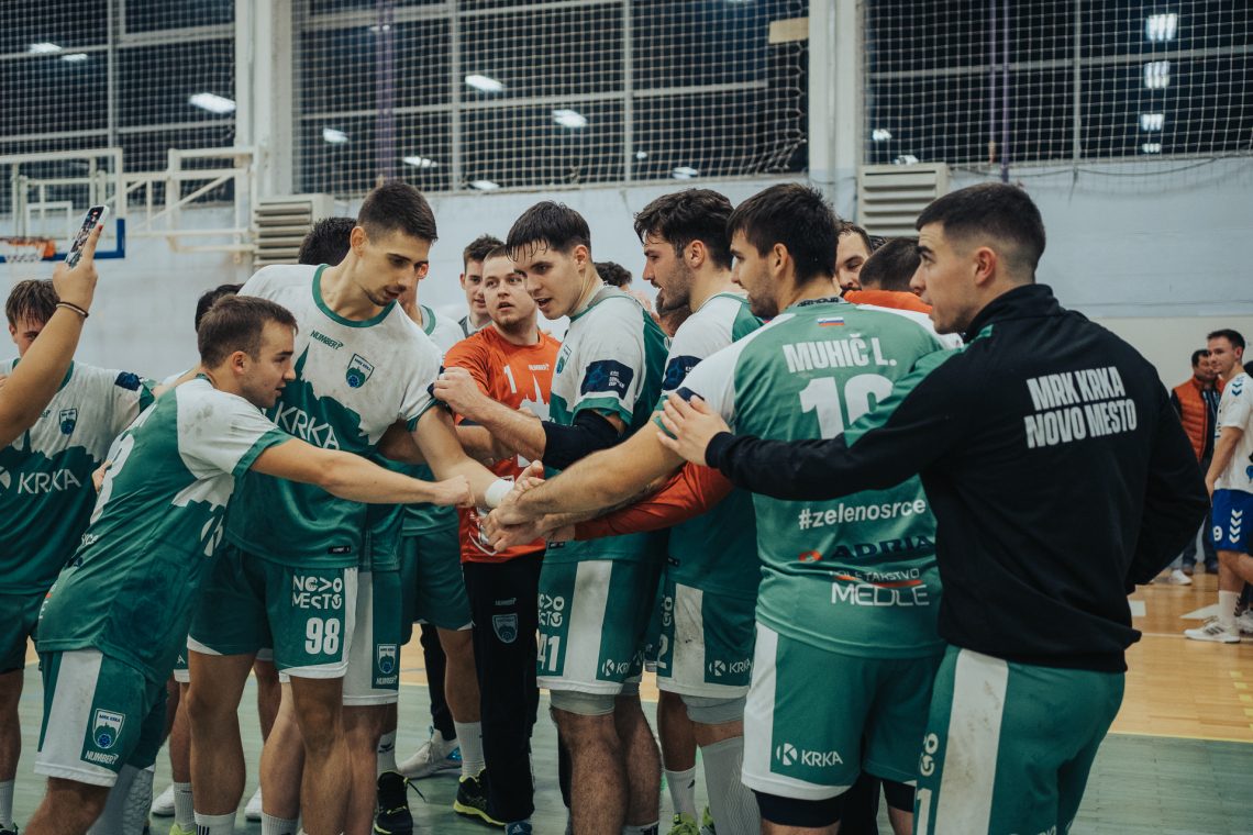 Rokometaši novomeške Krke so premagali Ljubljano s 37:15