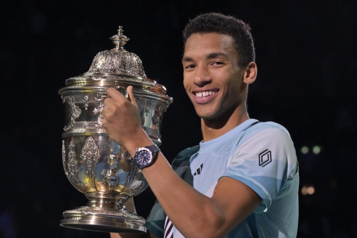 Auger-Aliassime ubranil turnirsko zmago v Baslu
