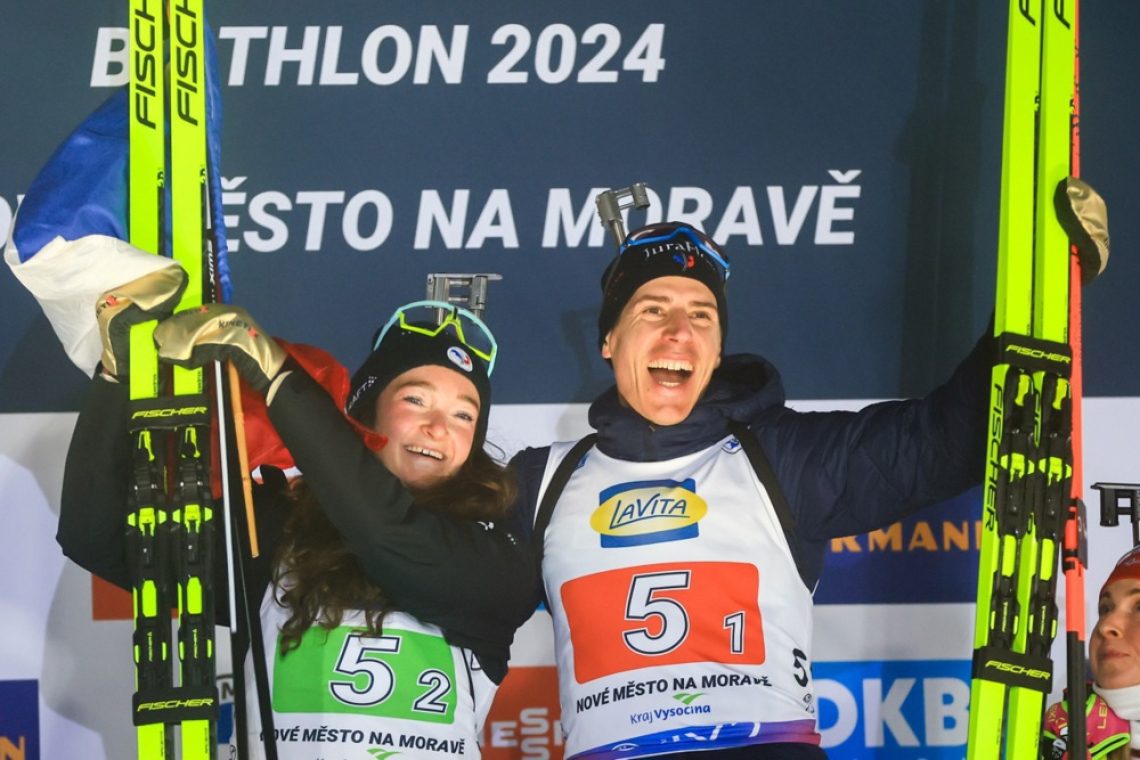 Mešana štafetna tekma Franciji, Slovenija v Novem Mestu 18.