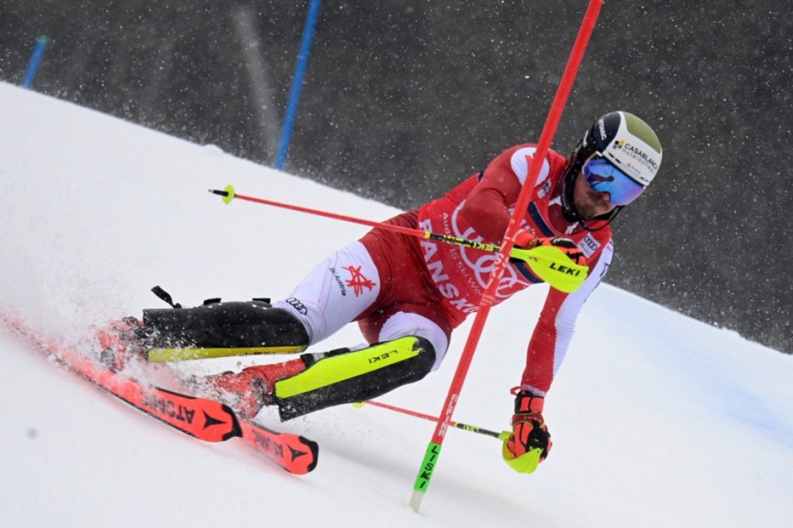Slalom v Palisades Tahoeju Fellerju
