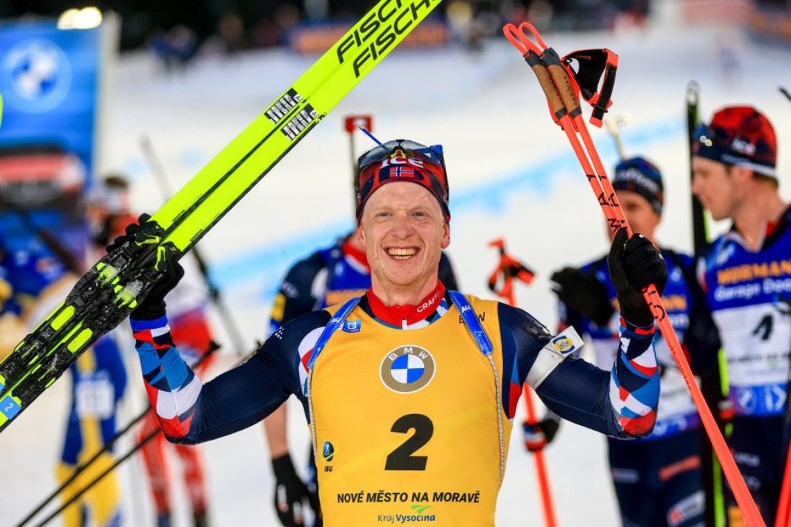 Johannes Thingnes Boe zmagovalec zasledovanja, Fak 16., Planko 40.