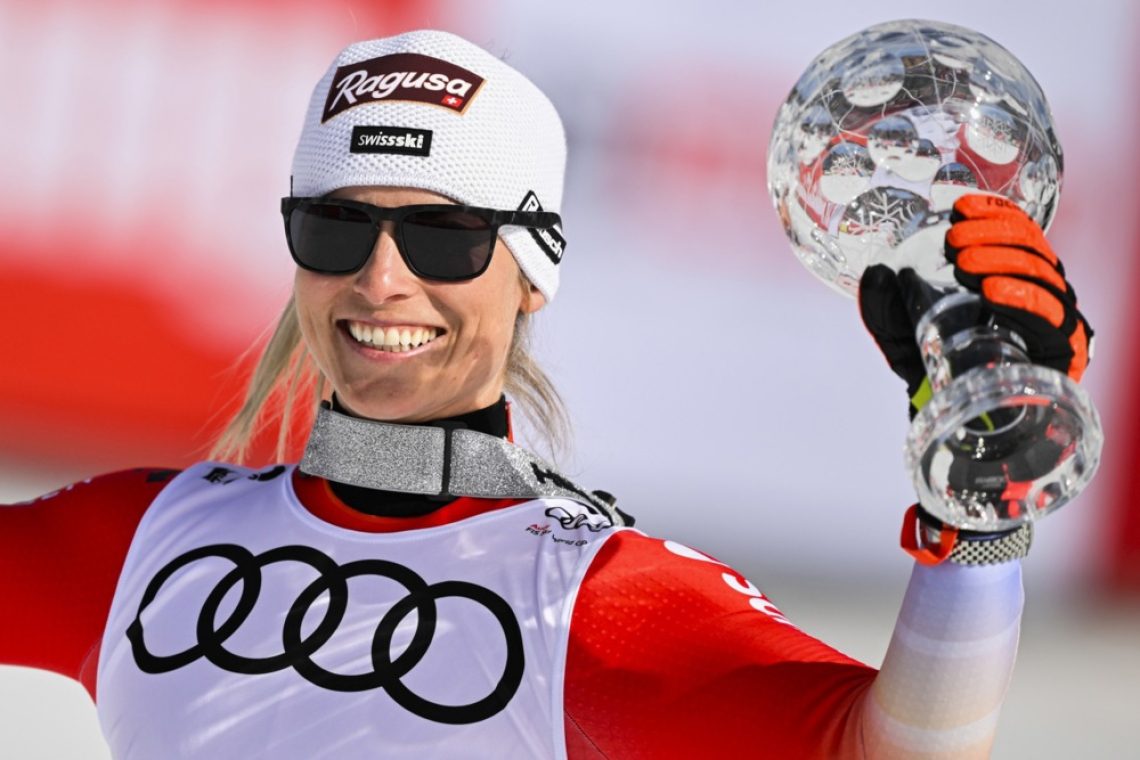 Gut-Behrami skupna in veleslalomska zmagovalka sezone 2023/24
