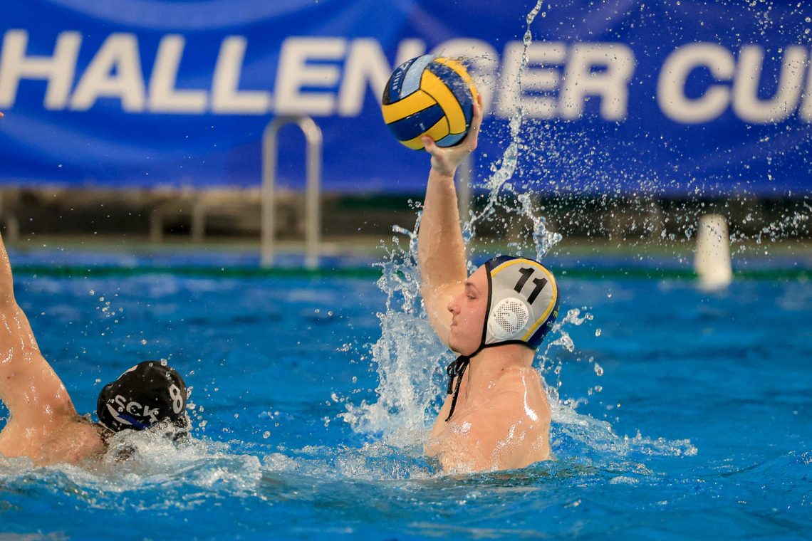 Kranjski vaterpolisti izgubili prvo tekmo finala pokala challenger