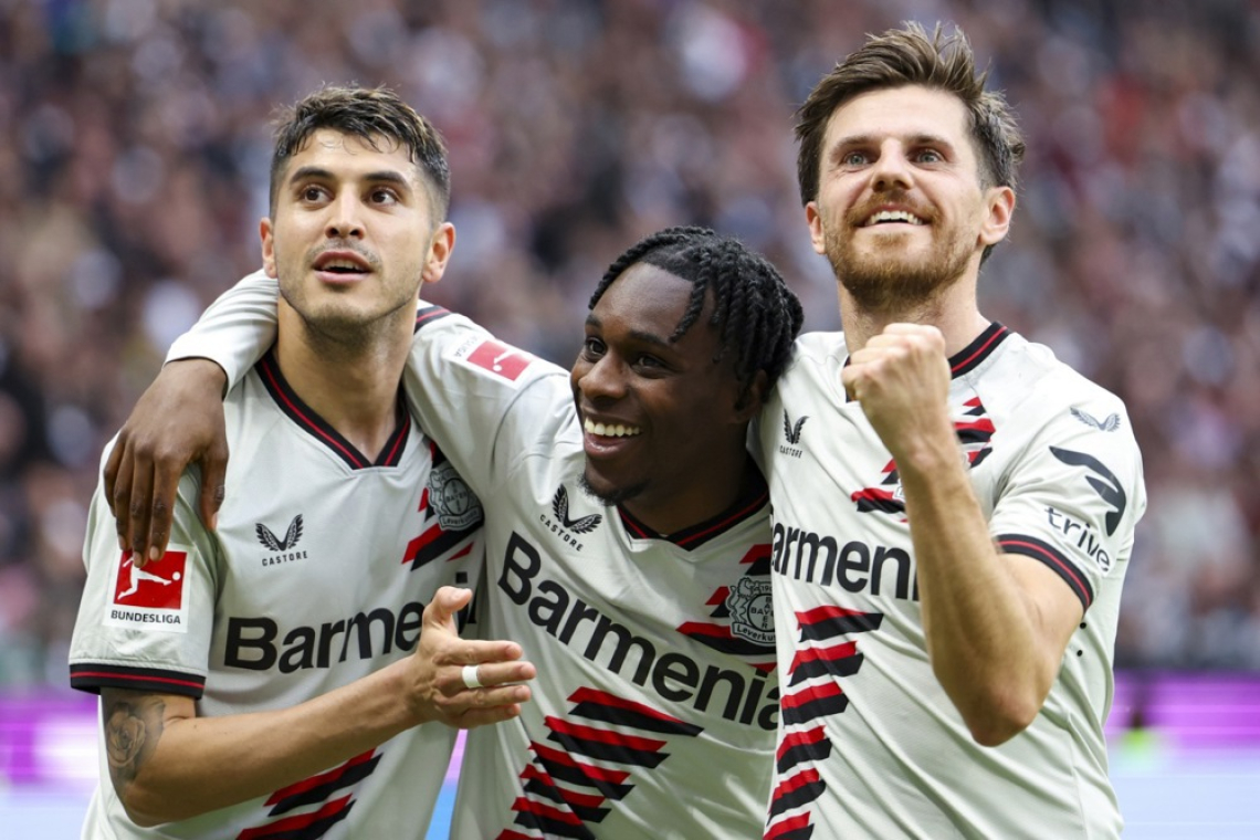 Bayer Leverkusen neporažen še na 48. zaporedni tekmi