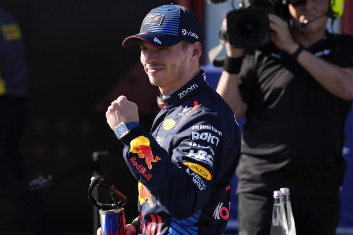 Verstappen komaj zadržal zmago v Imoli