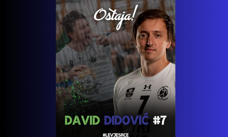 Novi kapetan David Didović ostaja v Trebnjem do leta 2027