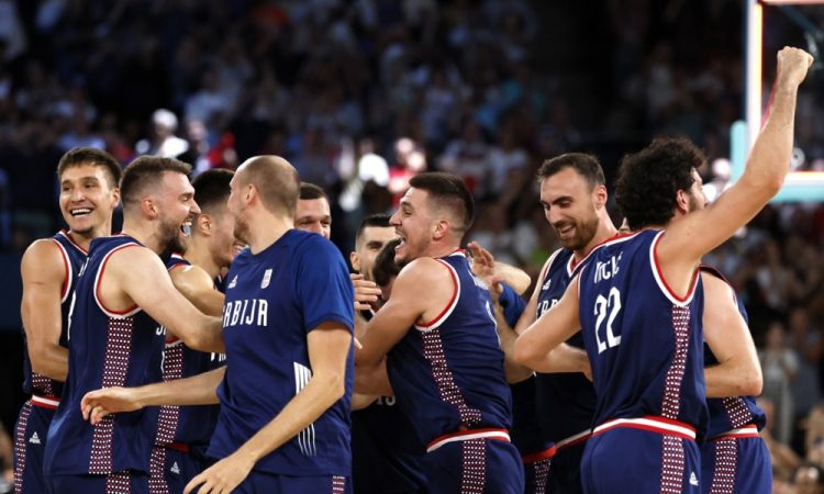 Košarkarji Srbije z zmago nad Nemčijo do bronaste medalje