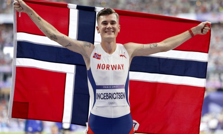 Norvežan Ingebrigtsen prvi v teku na 5000 m na OI