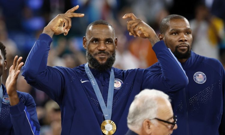 LeBron James najkoristnejši košarkar na OI v Parizu