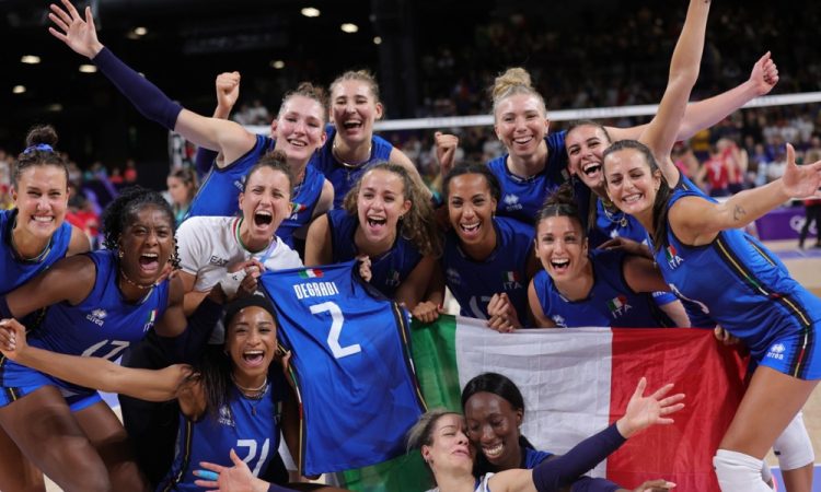 Italijanske odbojkarice v Parizu do prve zlate olimpijske kolajne