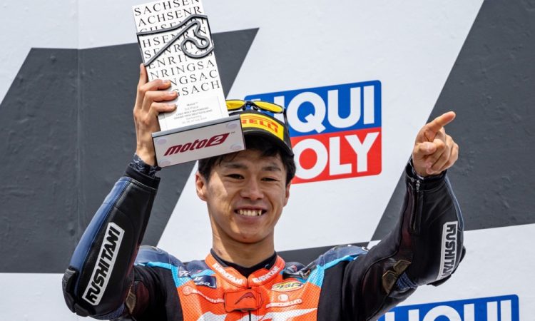 Ogura iz razreda moto2 v motoGP