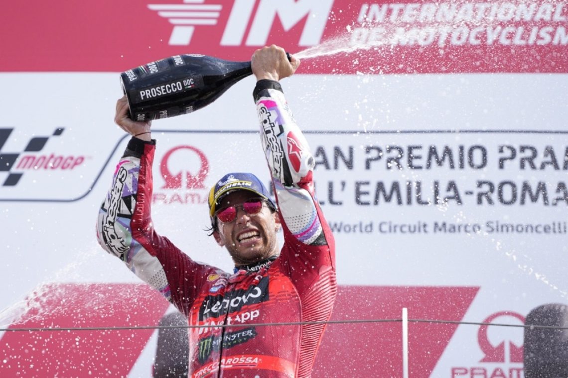 Enea Bastianini v zadnjem krogu do zmage v Misanu 