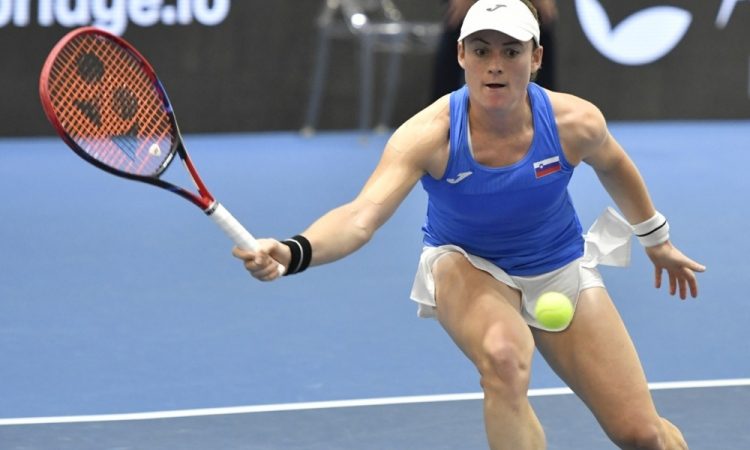 Tamara Zidanšek nabira točke na na svetovni lestvici