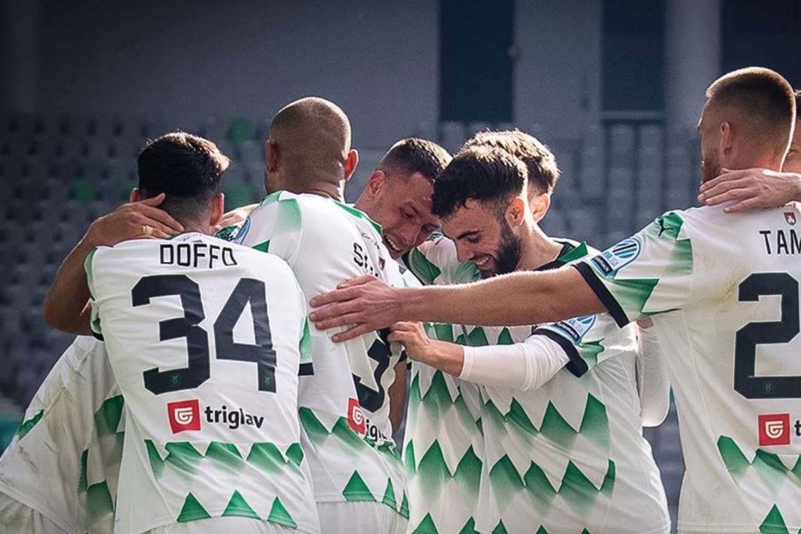 Nogometaši ljubljanske Olimpije sopremagali Primorje s 5:0 