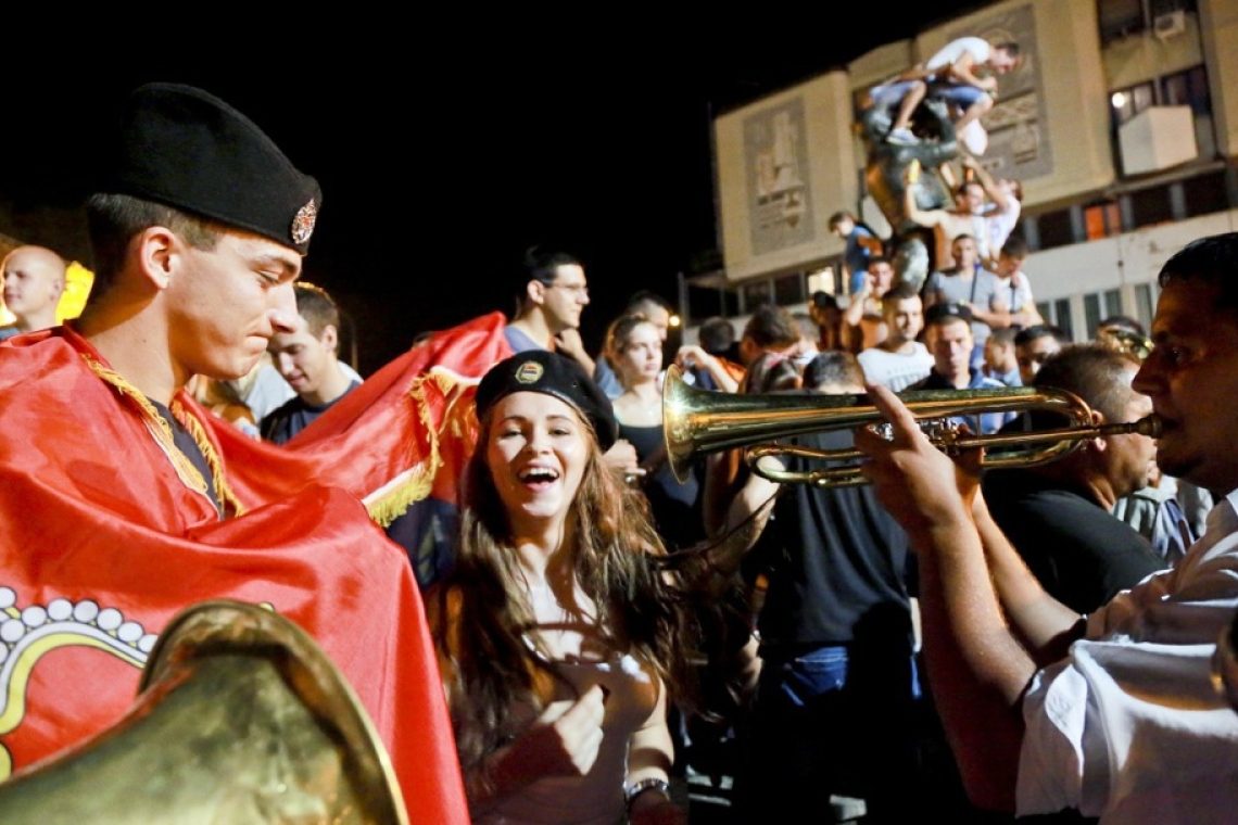 Guča once again echoes with trumpets and tradition