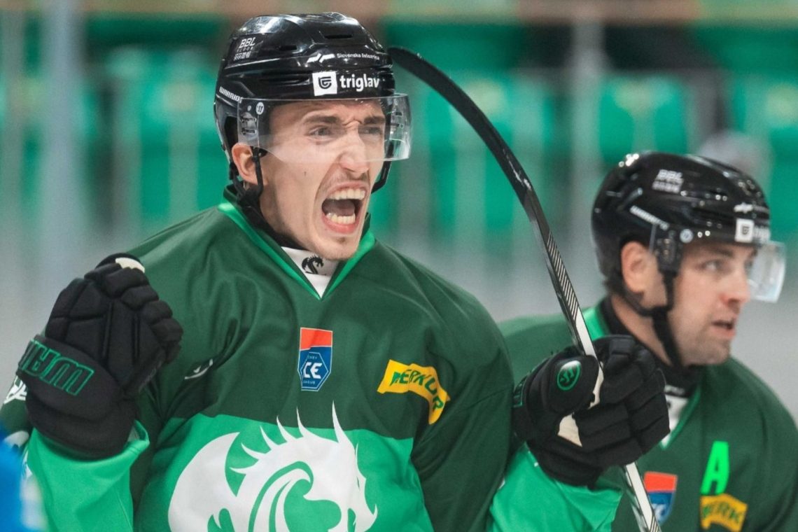 Hokejisti Olimpije Ljubljane so ICE premagali beljaški VSV s 7:2 