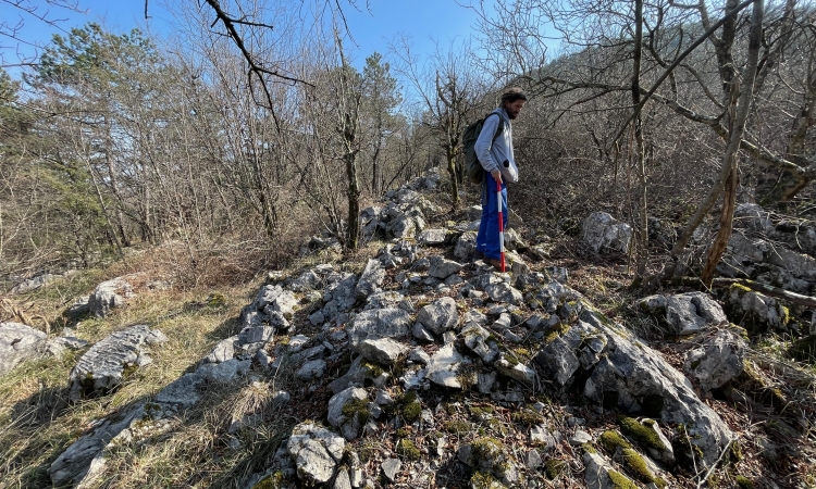 Slovenski arheologi odkrili prazgodovinske lovske megastrukture na Krasu