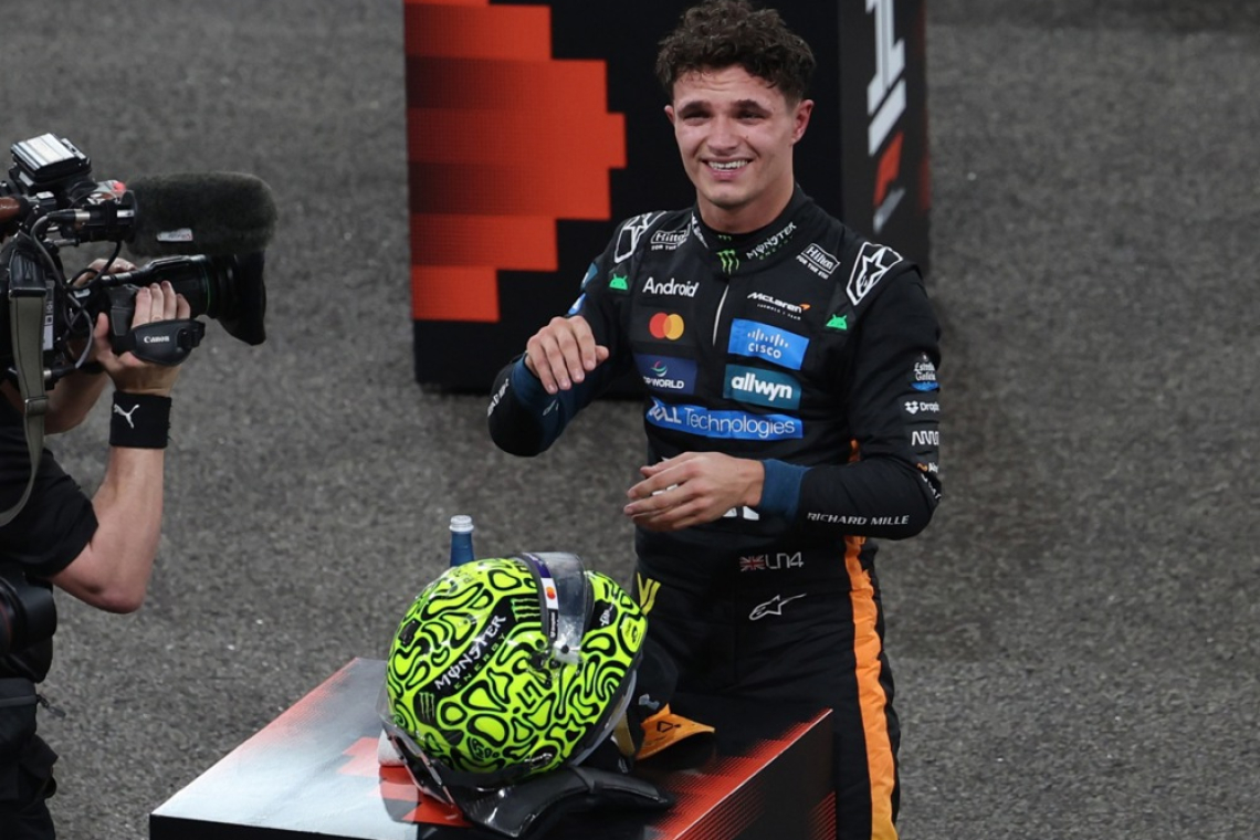 Norris svetovni prvak formule 1, Verstappen prekratek za dve točki  