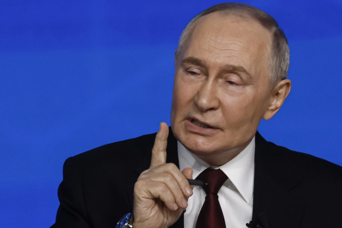 Putin napoveduje nove vojaške uspehe in opozarja na posledice zamrznitve ruskih sredstev