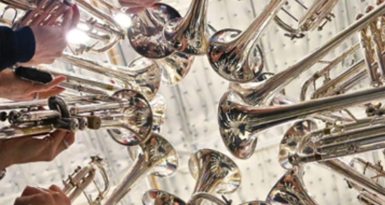 Božični koncert Pihalnega orkestra Šenčur v Supernovi Kamnik