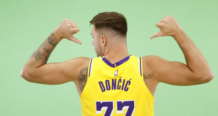 Luka Dončić najbolj gledan obraz NBA na družbenih omrežjih