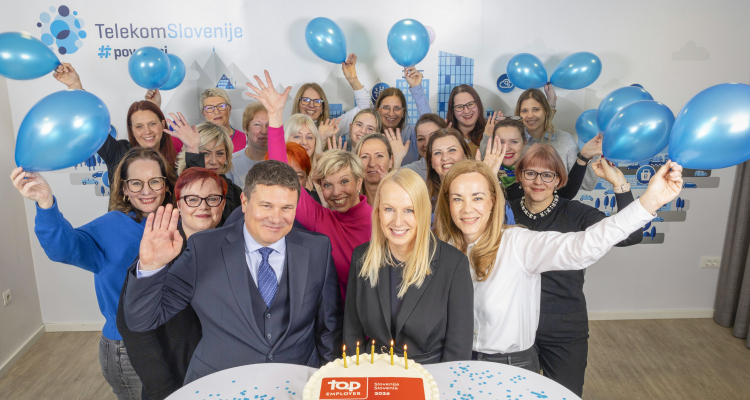 Telekom Slovenije znova med najuglednejšimi delodajalci
