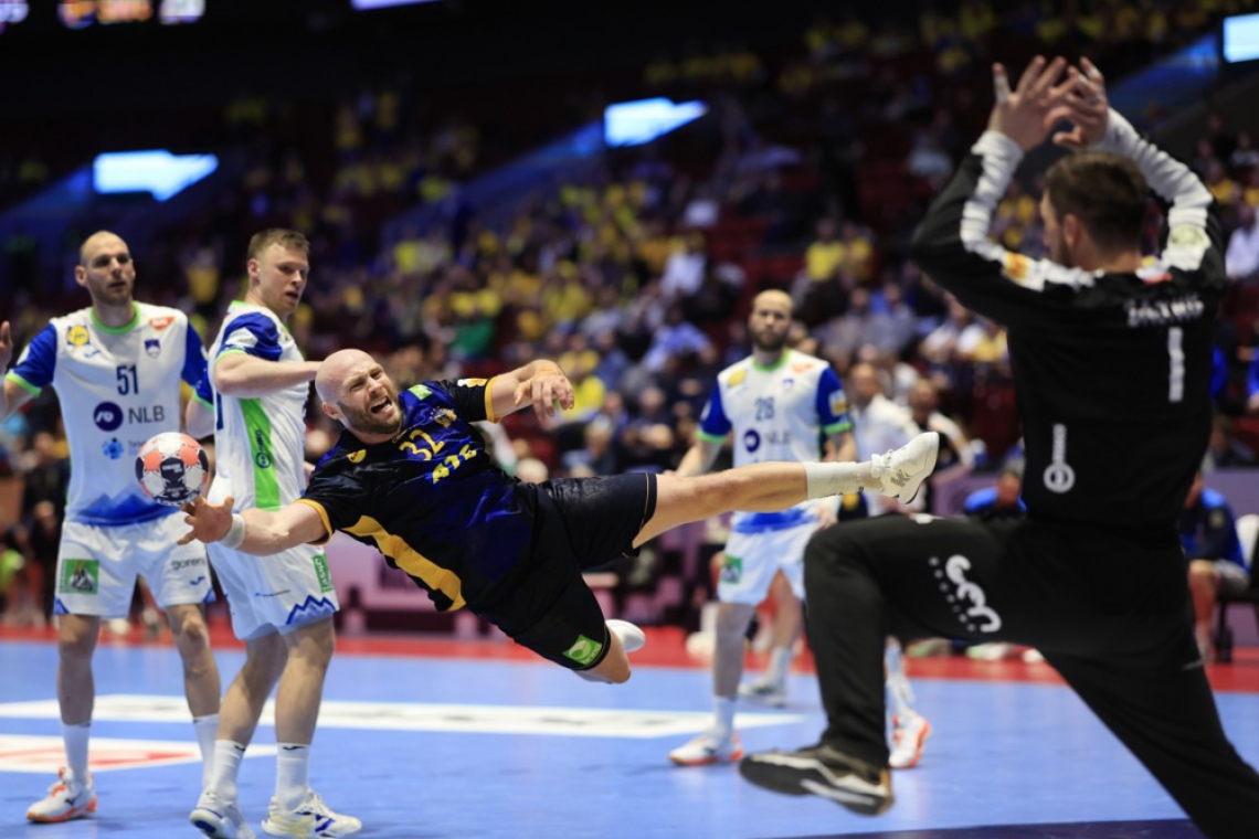 Švedski rokometaši na vrhu v Malmöju