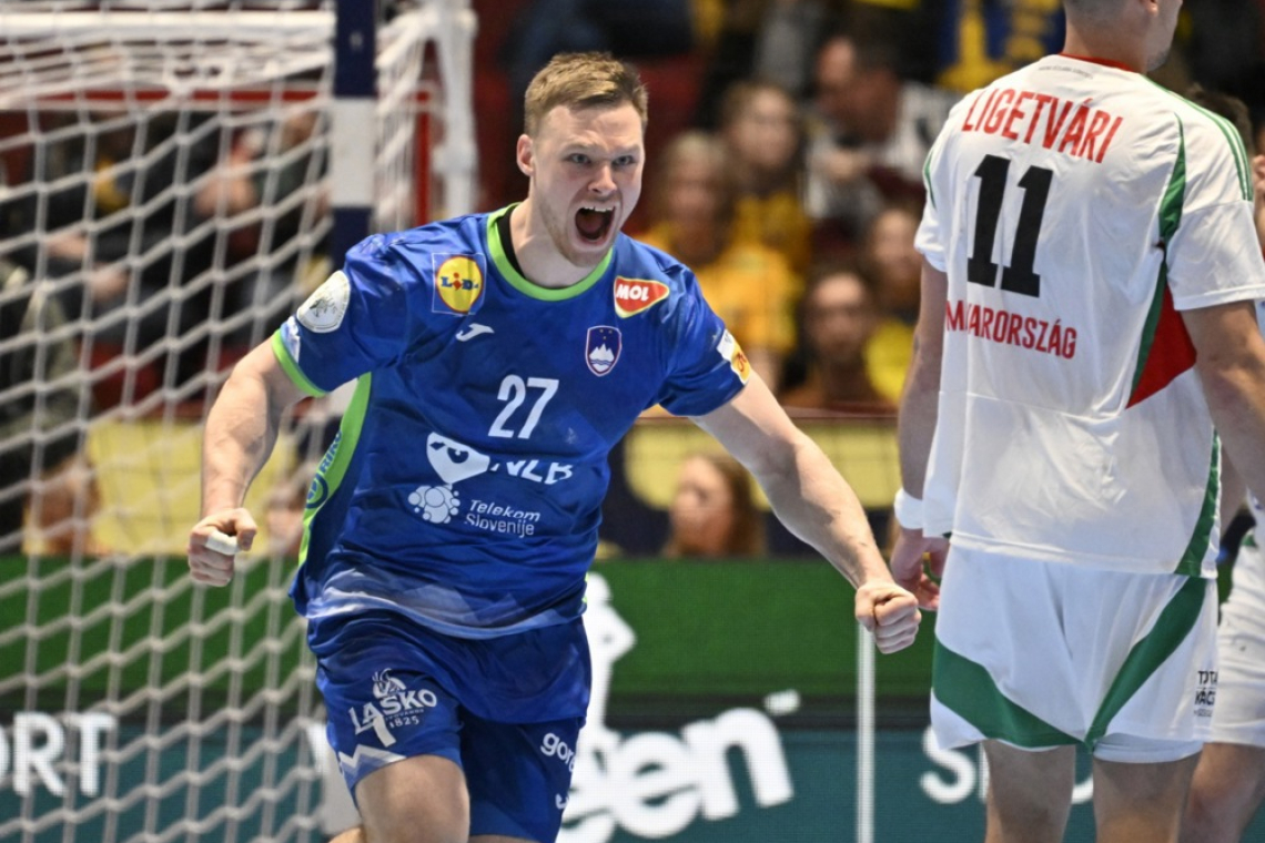 Slovenci po zmagi proti Madžarski korak bližje polfinalu 