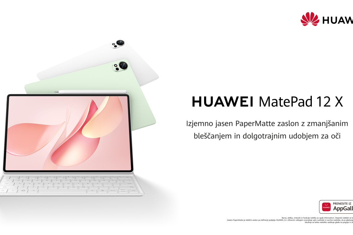 HUAWEI MatePad 12 X že na slovenskih policah
