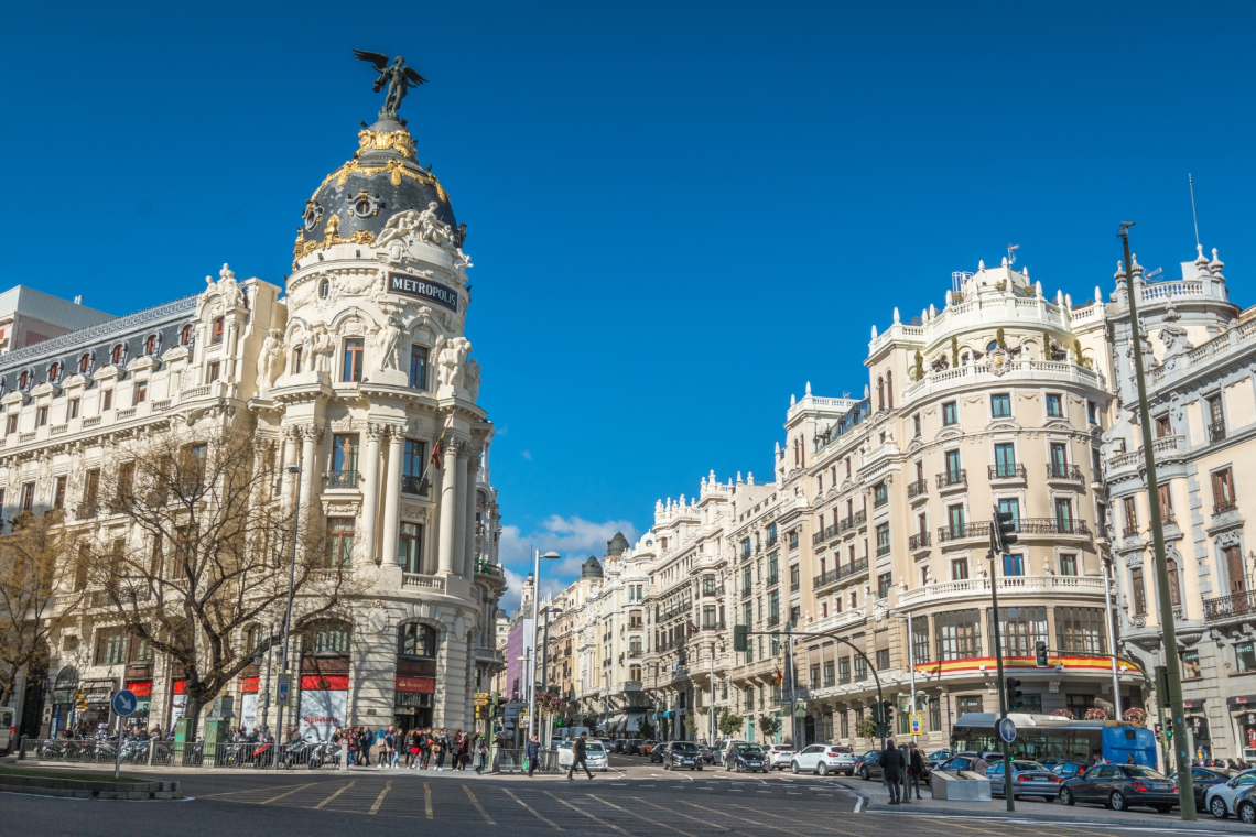 Madrid razglašen za najboljšo evropsko destinacijo leta 2026