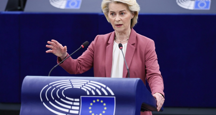 Von der Leyen v Strasbourgu pozvala k ukrepom za nižje cene energije