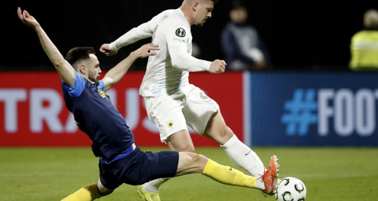 AEK Atene s štirimi goli utišal Celje
