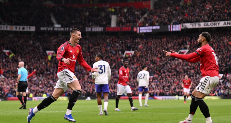 Šeško po petih minutah igre potrdil zmago Manchester Uniteda  