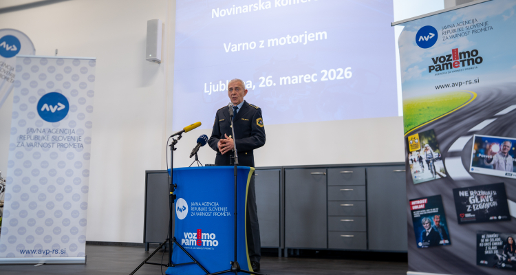 Začetek akcije za večjo varnost motoristov na slovenskih cestah